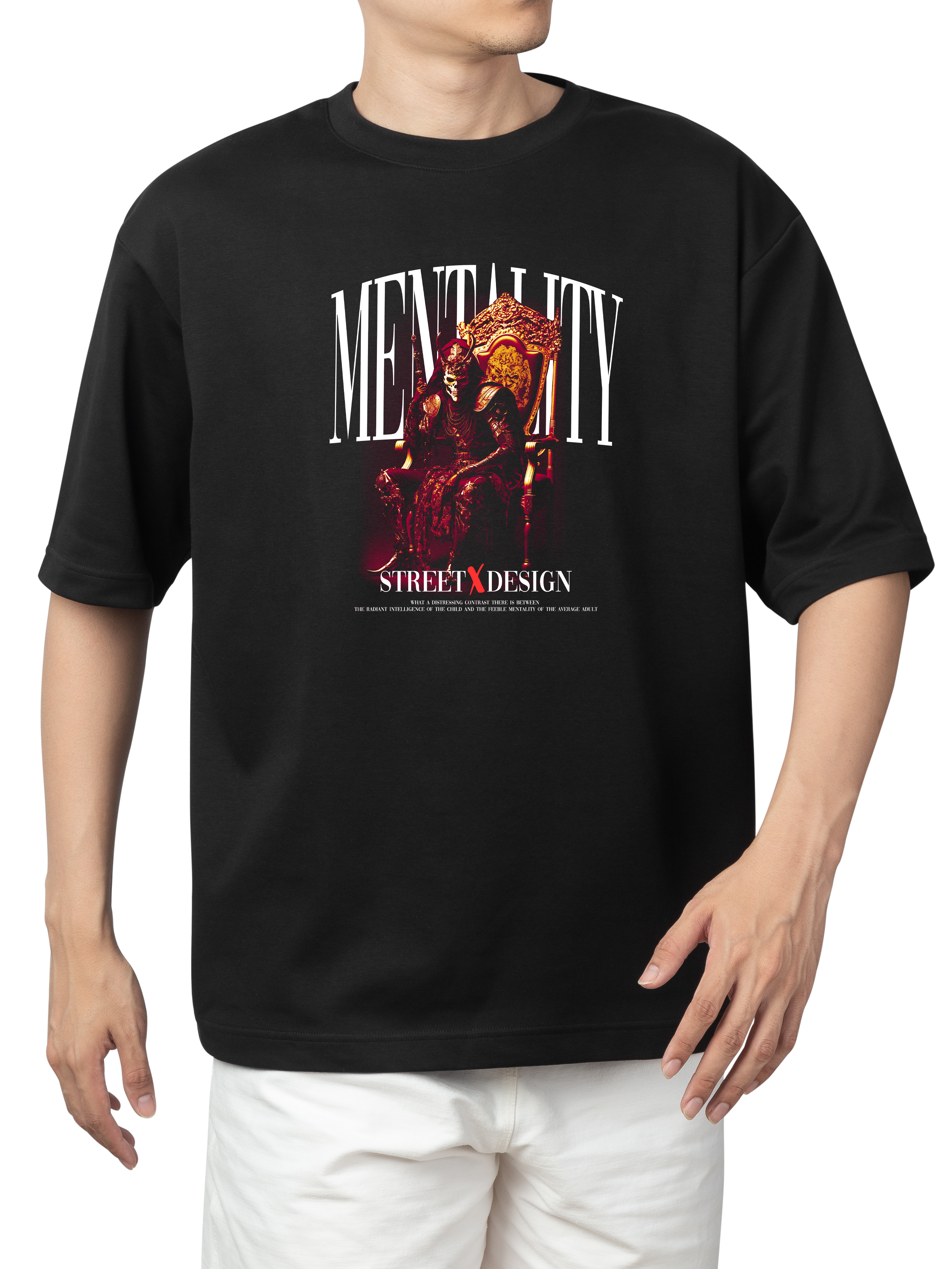 Alfaq Mentality Oversized T-shirt